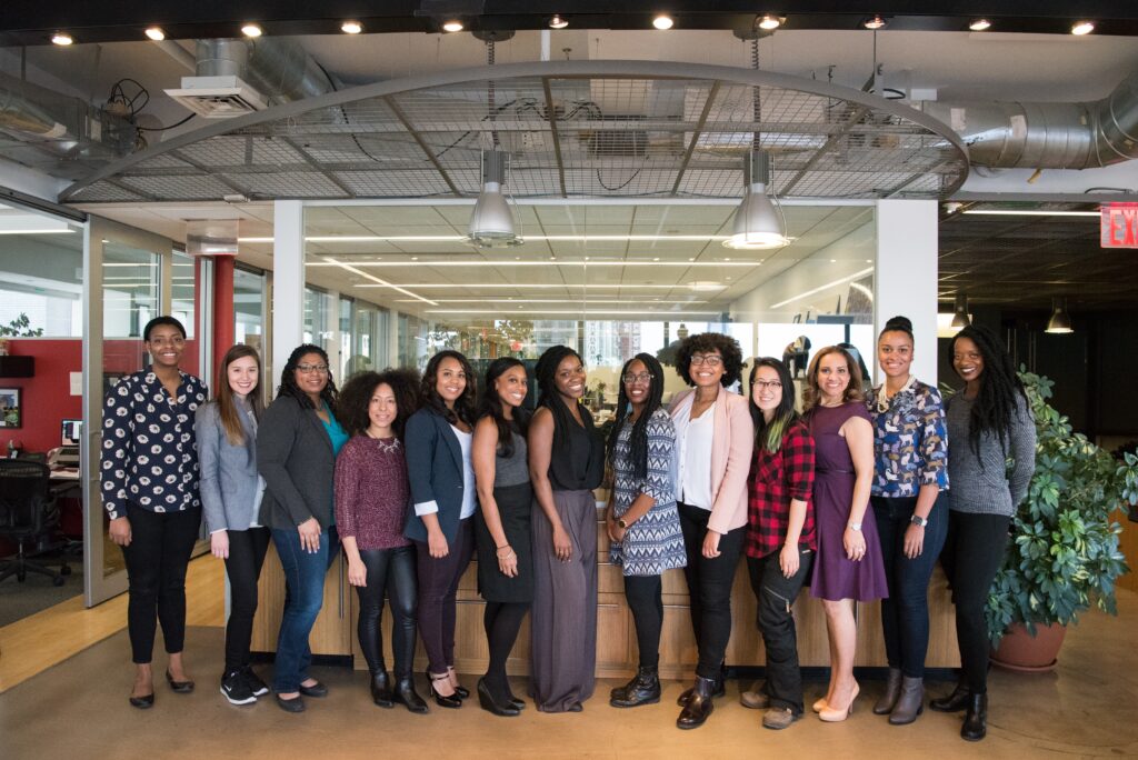 Group of women from different race